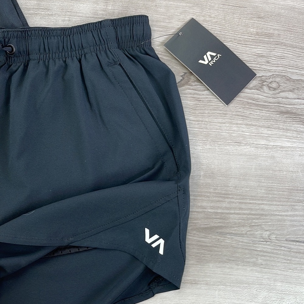 🔆RVCA🔆 WOMENS SHORT SLEEVE TOP SPORT VENT SS VA ESSENTIAL … Top only - Picture 9 of 15